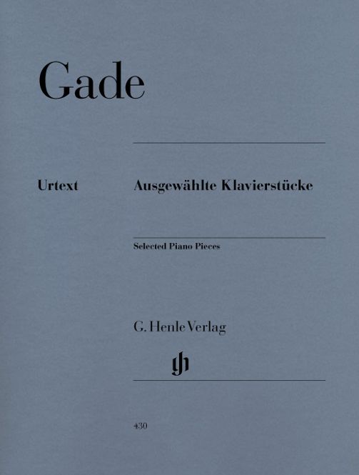Hovedbilde Niels Wilhelm Gade - Ausgewählte Klavierstücke