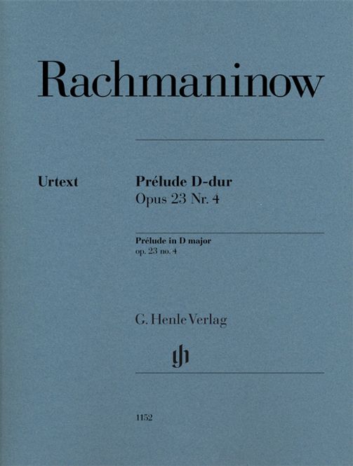 Hovedbilde Sergei Rachmaninov - Prélude In D Op.23 No.4