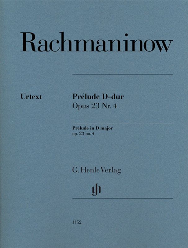 Sergei Rachmaninov - Prélude In D Op.23 No.4