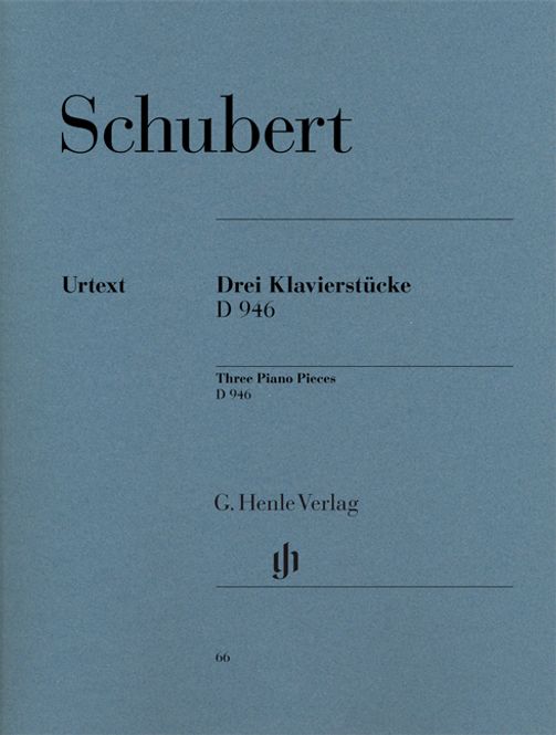 Hovedbilde Franz Schubert - Three Piano Pieces - Impromptus - D946 Post.