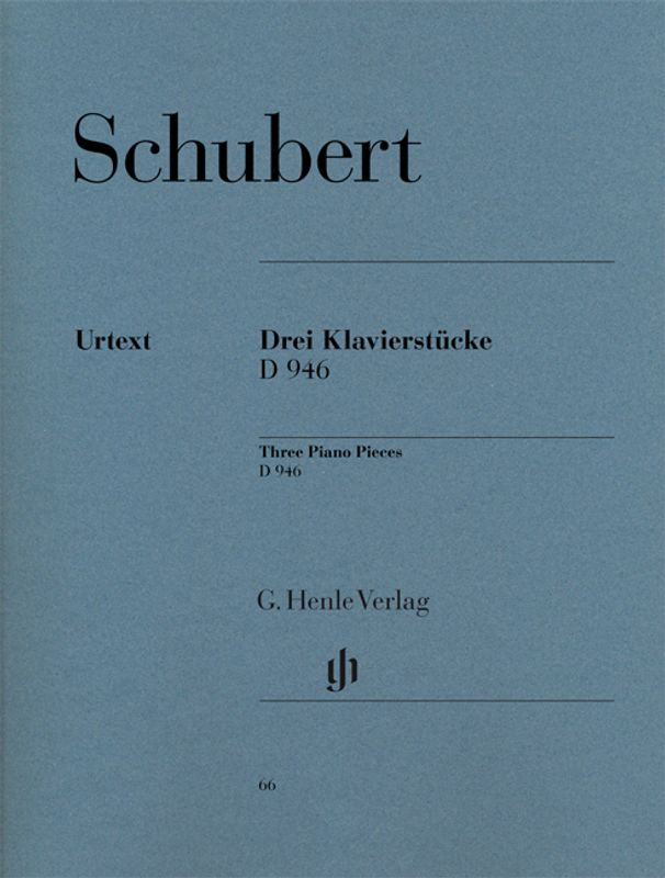 Franz Schubert - Three Piano Pieces - Impromptus - D946 Post.