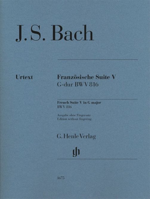 Hovedbilde Johann Sebastian Bach - Französische Suite V - ...
