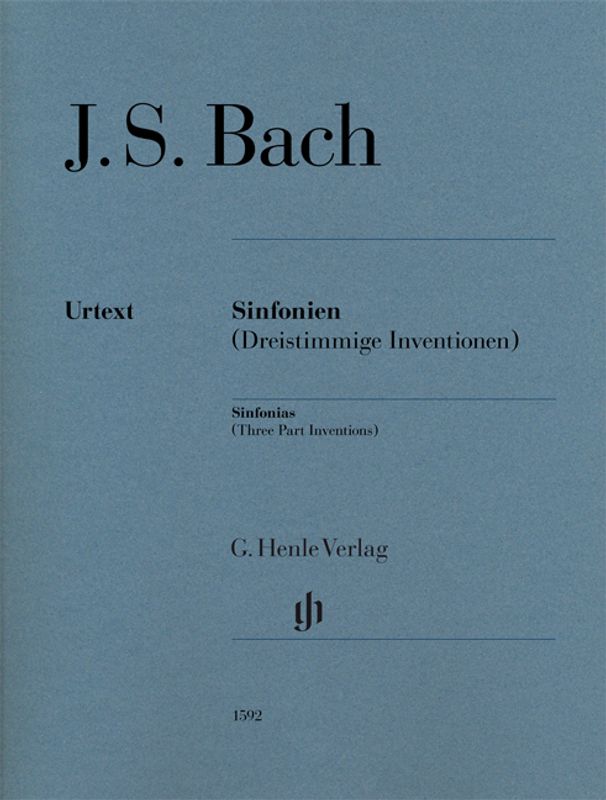 Johann Sebastian Bach - Sinfonias (Three Part Inventions)