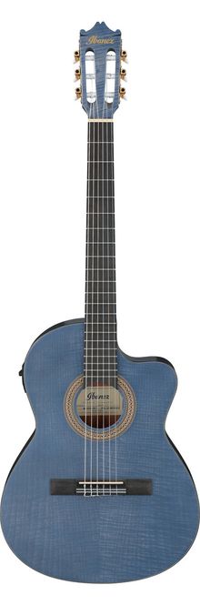 Hovedbilde Ibanez GA5FMTCE-OB Klassisk gitar med mik, Thin