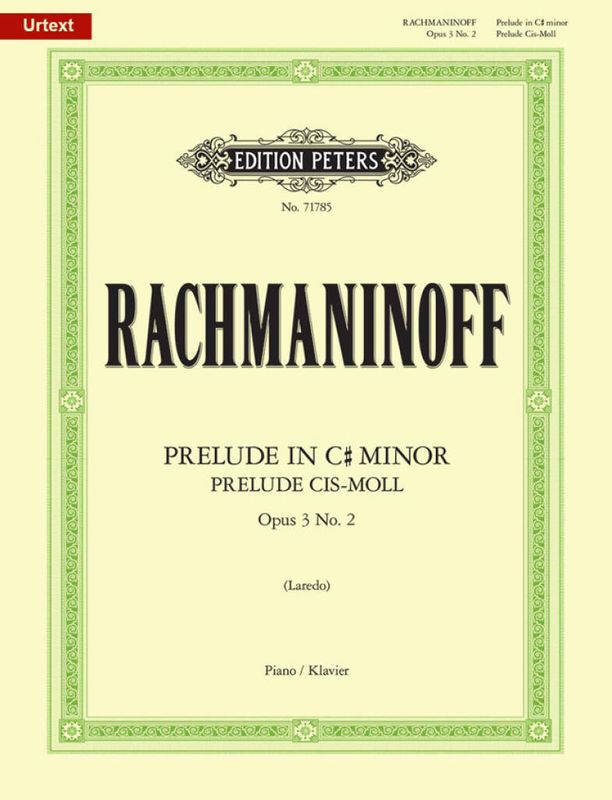Sergei Rachmaninov - Prelude in C# minor Op.3 No.2