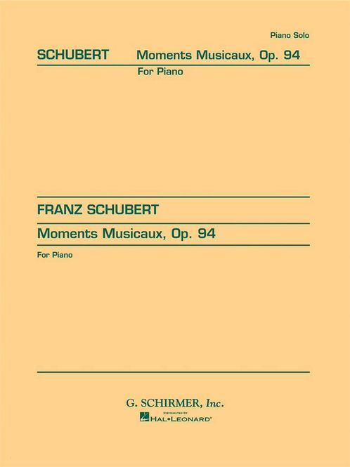 Hovedbilde Franz Schubert - 4 Moments Musicaux, Op. 94