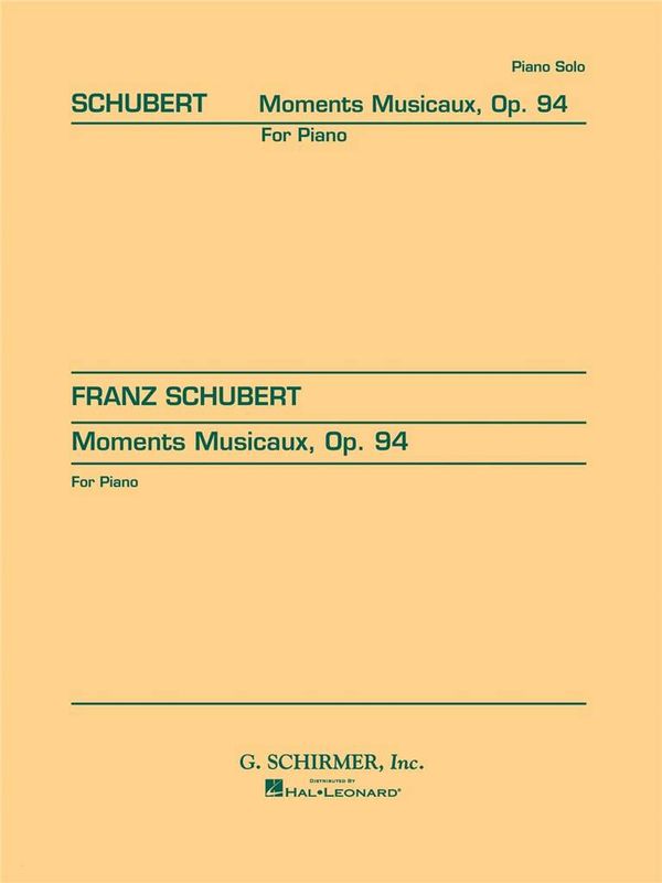 Franz Schubert - 4 Moments Musicaux, Op. 94