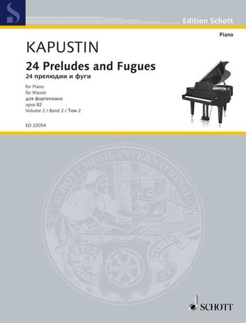Hovedbilde Nikolai Kapustin - Twenty-Four Preludes and ...