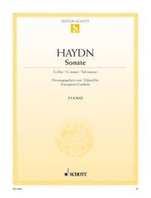 Hovedbilde Franz Joseph Haydn - Sonate G Hob.Xvi:27