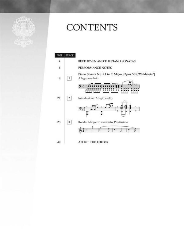 Ludwig van Beethoven - Piano Sonata No.21 In C Op.53 'Waldstein'