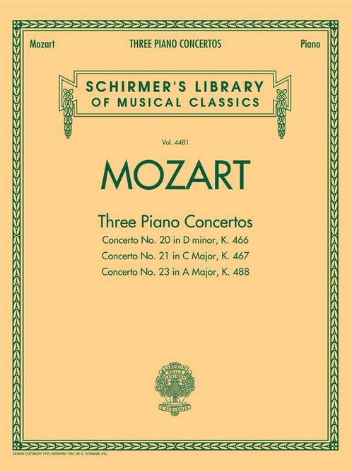 Hovedbilde Wolfgang Amadeus Mozart - 3 Piano Concertos KV ...