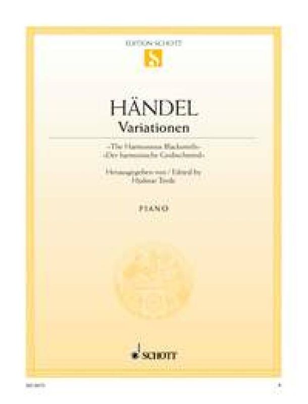 Georg Friedrich Händel - Grobschmied Variationen