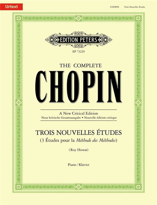 Hovedbilde Frédéric Chopin - Trois Nouvelles Etudes