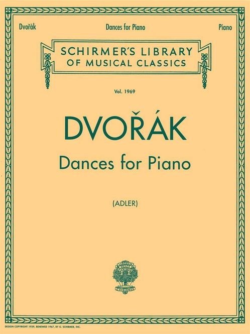 Hovedbilde Antonín Dvořák - Dances For Piano