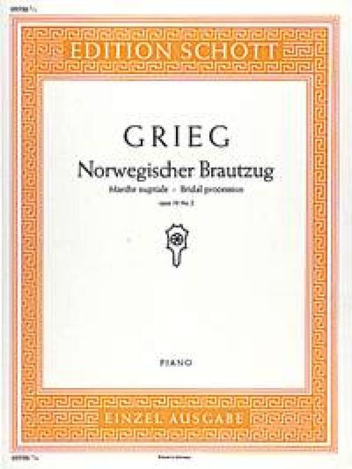 Hovedbilde Edvard Grieg - Norwegischer Brautzug Opus 19/2