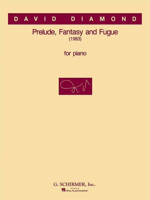 Hovedbilde David Diamond - Prelude, Fantasy & Fugue