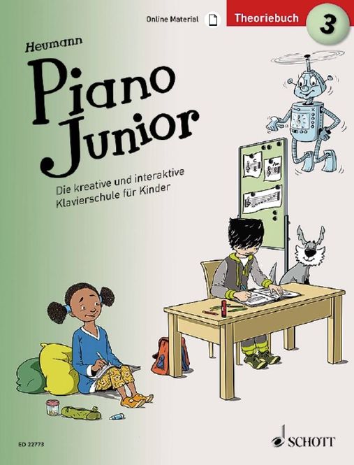 Hovedbilde Hans-Günter Heumann - Piano Junior: Theoriebuch 3 ...