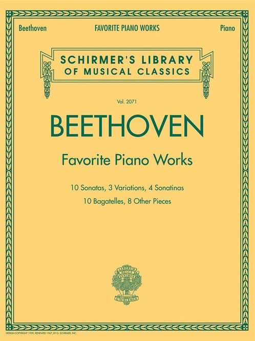 Hovedbilde Ludwig van Beethoven - Beethoven - Favorite Piano Works