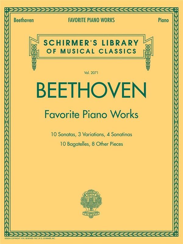 Ludwig van Beethoven - Beethoven - Favorite Piano Works