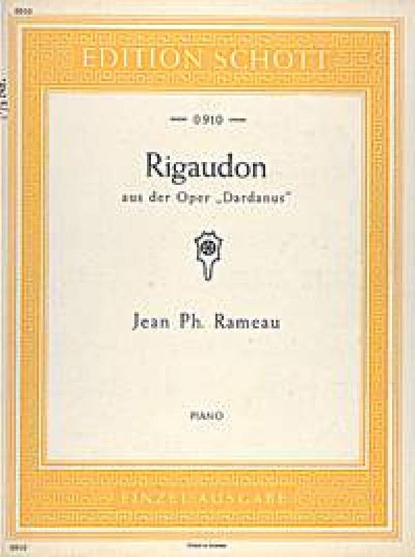 Jean-Philippe Rameau - Rigaudon