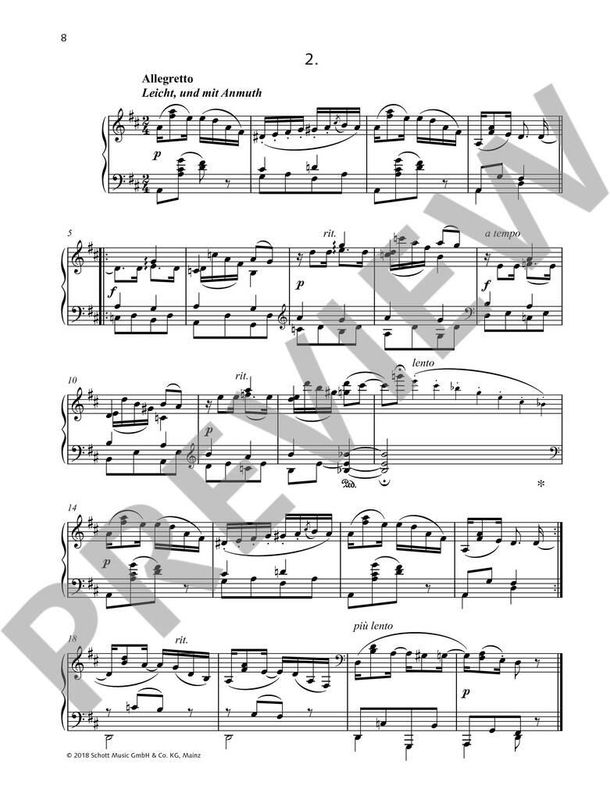 Carl Reinecke - Ausgewählte Klavierwerke