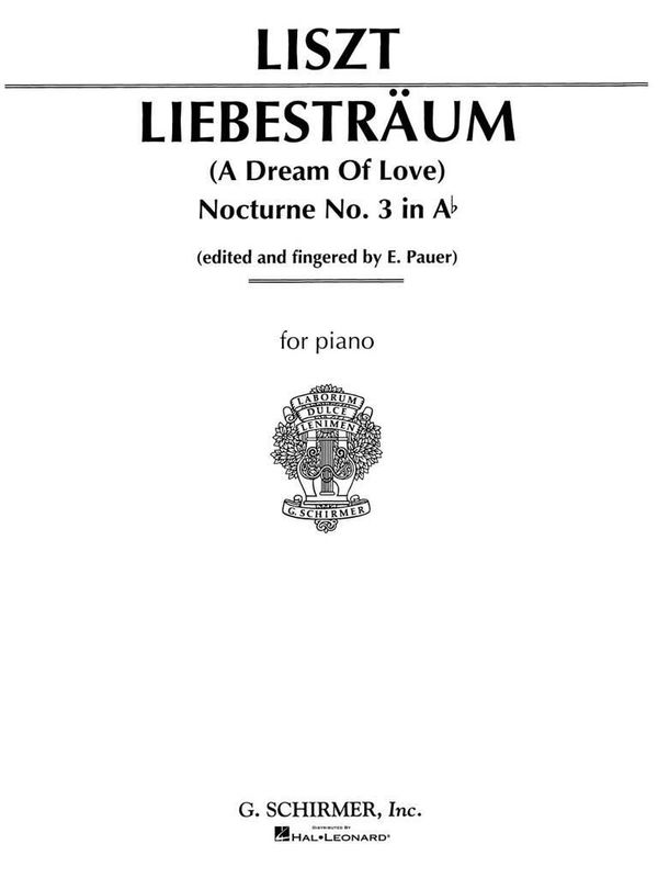 Franz Liszt - Liebestraume No. 3 in A Flat Major