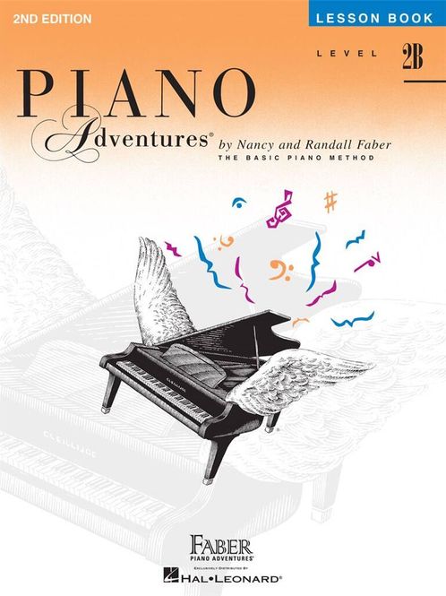 Hovedbilde Piano Adventures Lesson Book Level 2B 