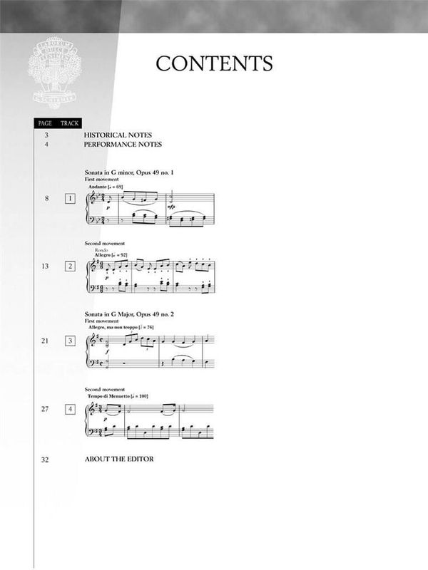 Ludwig van Beethoven - Two Short Sonatas Op.49