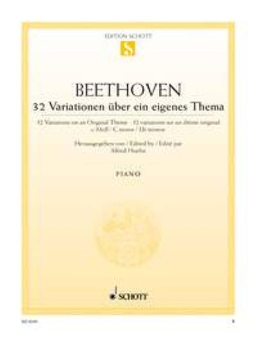Hovedbilde Ludwig van Beethoven - Variationen(32) Uber Ein ...