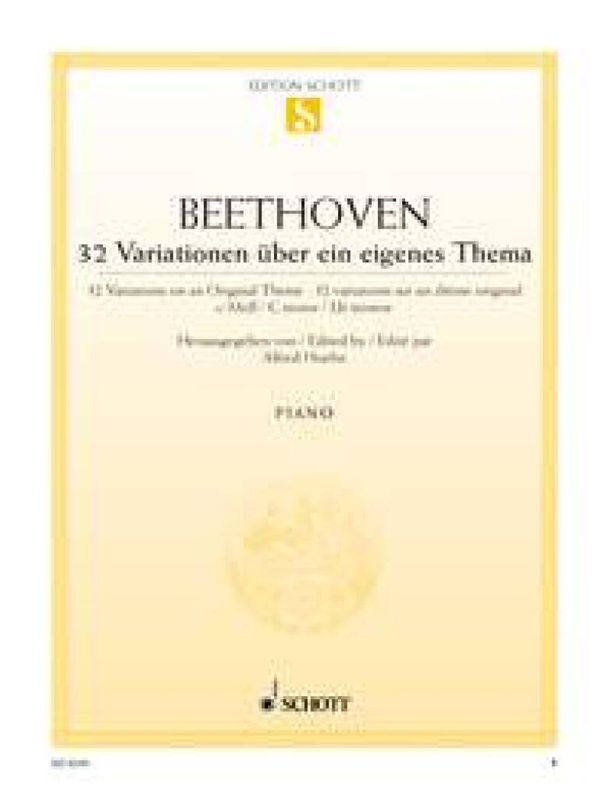 Ludwig van Beethoven - Variationen(32) Uber Ein Eigenes