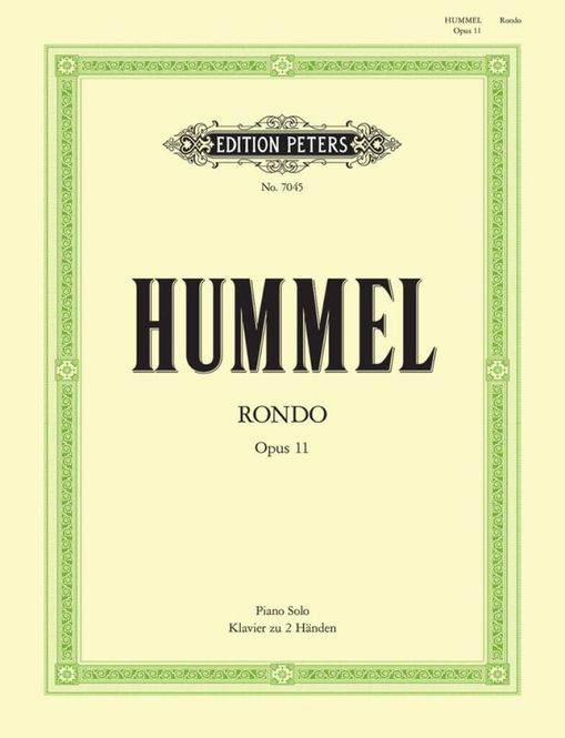 Hovedbilde Hummel - Rondo Es Op.11
