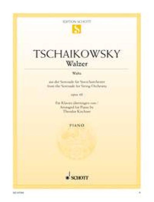 Hovedbilde Pyotr Ilyich Tchaikovsky - Wals Opus 48