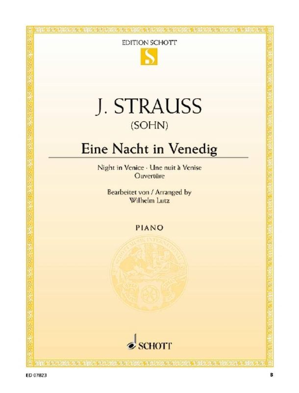 Johann Strauss Jr. - Nacht In Venedig