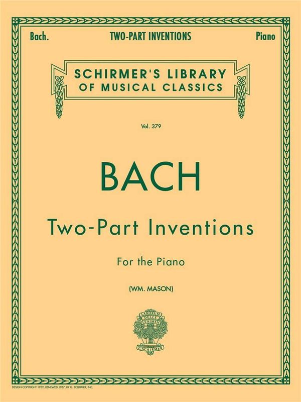 Johann Sebastian Bach - 15 Two-Part Inventions