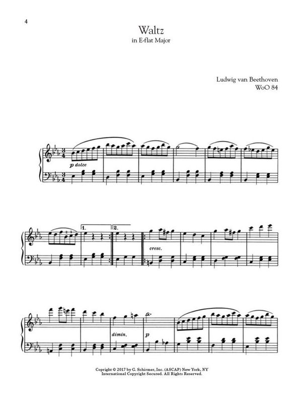 95 Waltzes by 16 Composers for Piano