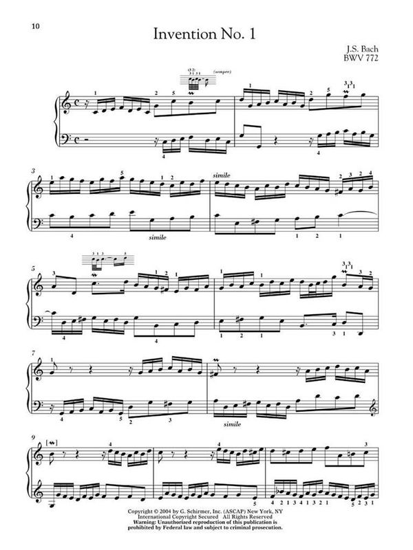 Johann Sebastian Bach - J.S. Bach - Two-Part Inventions