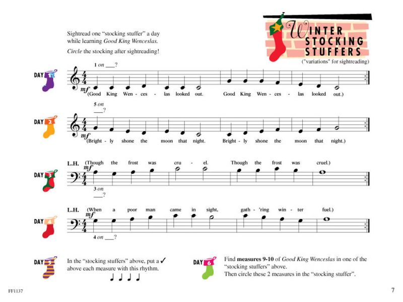 Piano Adventures Christmas Book Primer Level