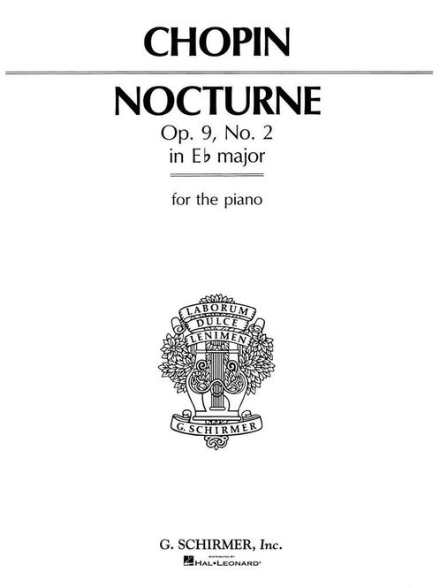 Hovedbilde Frédéric Chopin - Nocturne, Op. 9, No. 2 in Eb Major