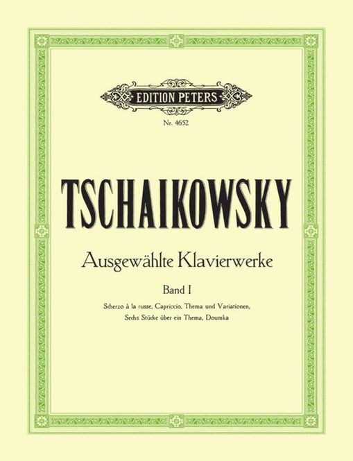 Hovedbilde Pyotr Ilyich Tchaikovsky - Piano Works Volume 1
