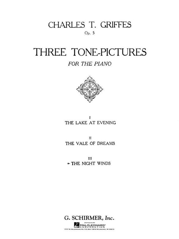 Charles Tomlinson Griffes - Night Winds, Op. 5, No. 3