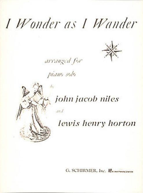 Hovedbilde John Jacob Niles - I Wonder as I Wander