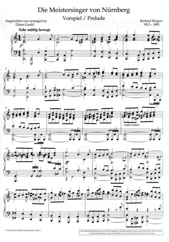 Richard Wagner - The Mastersingers Of Nuremberg: Prelude