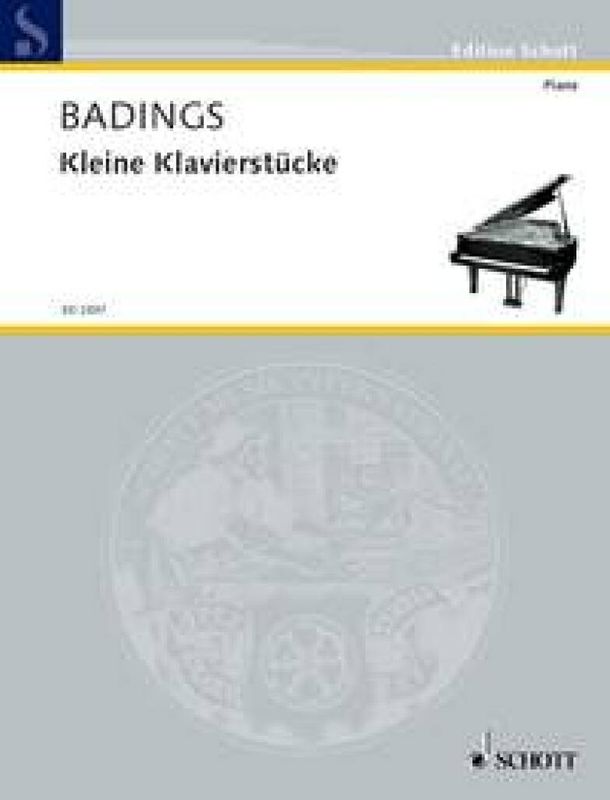 Henk Badings - Reihe Kleiner Klavierstucke