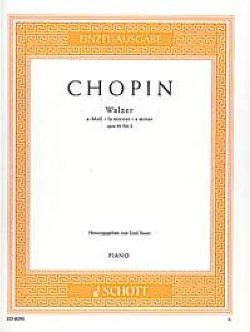 Hovedbilde Frédéric Chopin - Wals A Opus 34/2