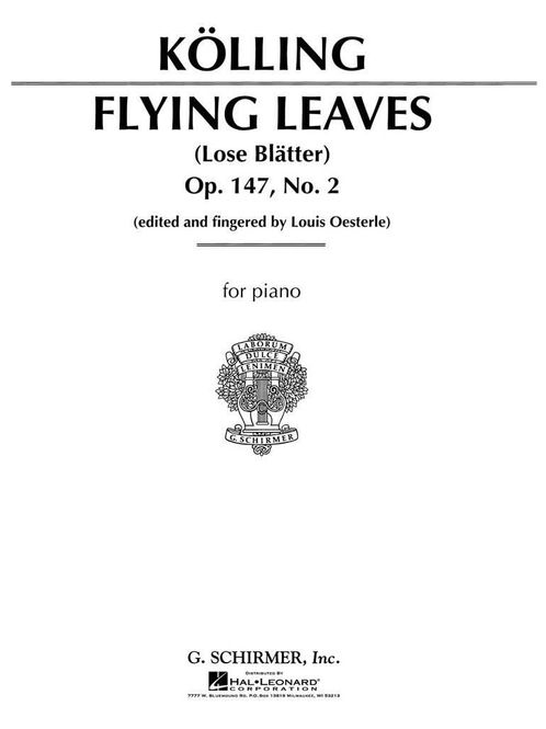 Hovedbilde Carl Kölling - Flying Leaves, Op. 147 (Allegro ...