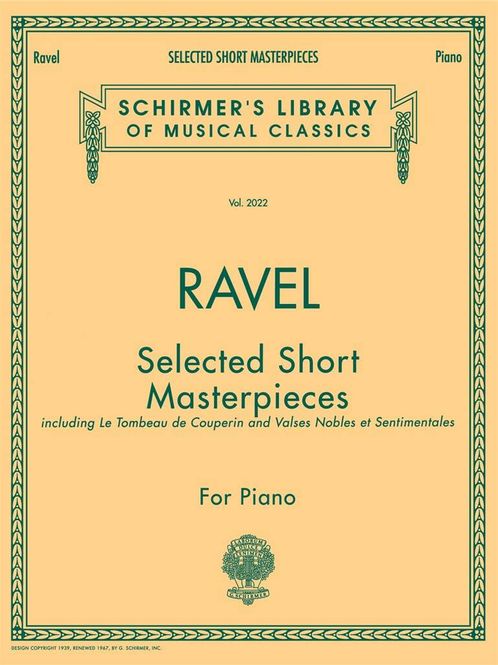 Hovedbilde Maurice Ravel - Selected Short Masterpieces