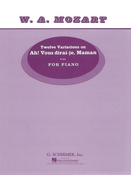 Hovedbilde Wolfgang Amadeus Mozart - 12 Variations on Ah' vous dirai-je Mam