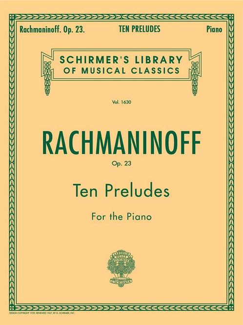 Hovedbilde Sergei Rachmaninov - 10 Preludes, Op. 23