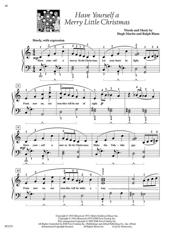 Adult Piano Adventures Christmas for All Time 2