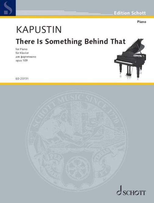 Hovedbilde Nikolai Kapustin - There Is Something Behind That op. 109